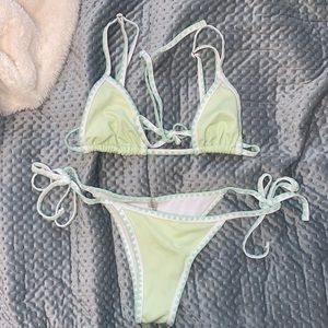 Mint Green Zaful Bikini